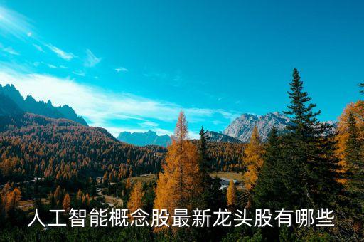 中國人工智能股票龍頭股，人工智能龍頭股有哪些