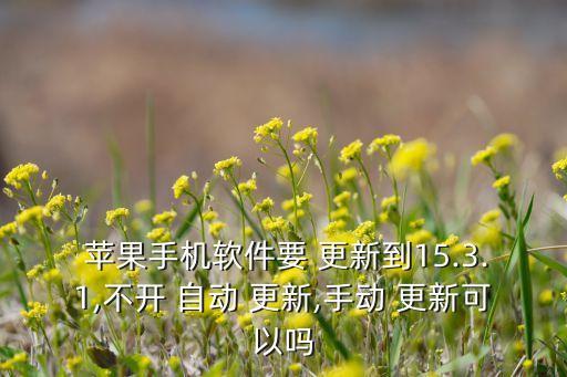 蘋果圖標(biāo)自動更新嗎,如何停止蘋果拍照更新?請稍等一下