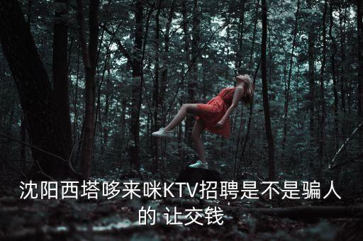 沈陽西塔哆來咪KTV招聘是不是騙人的 讓交錢