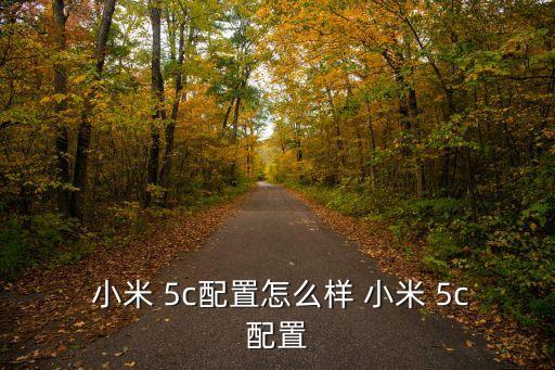  小米 5c配置怎么樣 小米 5c配置
