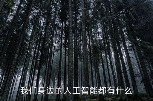 常見的人工智能產(chǎn)品，大家來說說目前有哪些人工智能的高科技產(chǎn)品