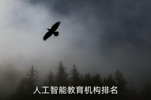 人工智能教育機(jī)構(gòu)排名