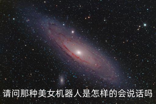 請(qǐng)問那種美女機(jī)器人是怎樣的會(huì)說話嗎