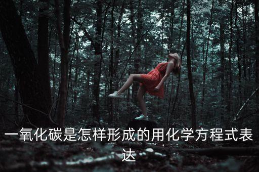 一氧化碳是怎樣形成的用化學(xué)方程式表達(dá)