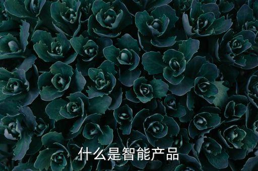 什么是智能產(chǎn)品