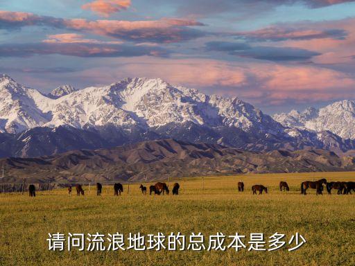 請(qǐng)問流浪地球的總成本是多少