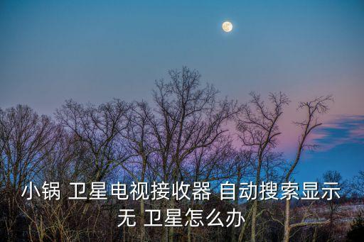 小鍋 衛(wèi)星電視接收器 自動(dòng)搜索顯示無 衛(wèi)星怎么辦
