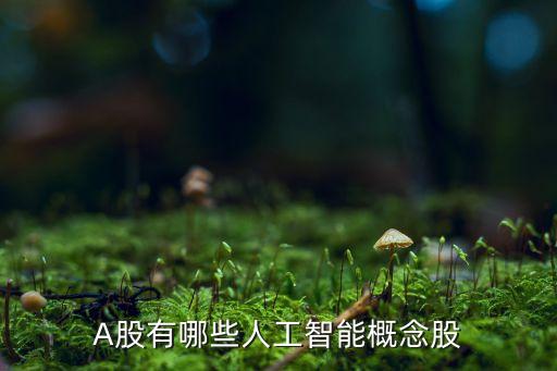 A股有哪些人工智能概念股