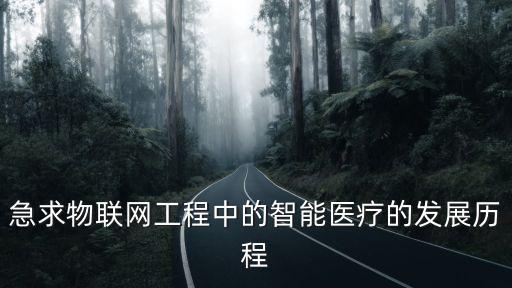 急求物聯(lián)網(wǎng)工程中的智能醫(yī)療的發(fā)展歷程