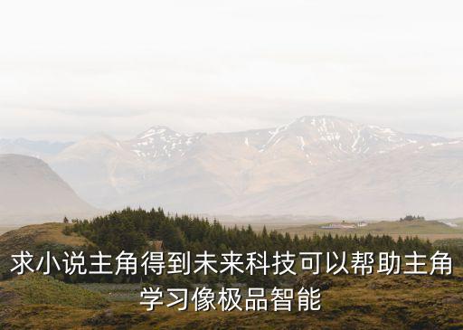 求小說主角得到未來科技可以幫助主角學(xué)習(xí)像極品智能
