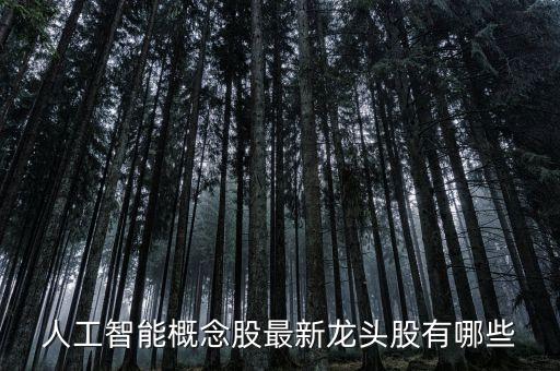 人工智能概念股最新龍頭股有哪些