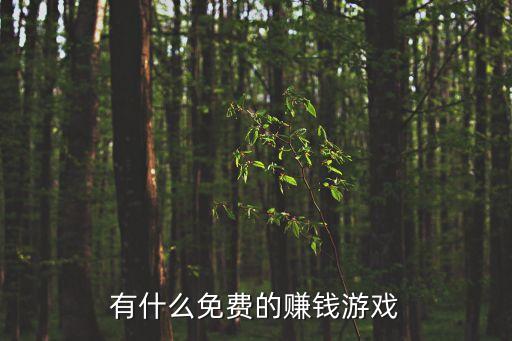 有什么免費(fèi)的賺錢游戲