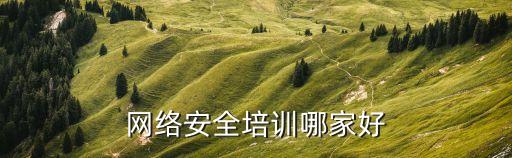網(wǎng)絡(luò)安全培訓(xùn)哪家好