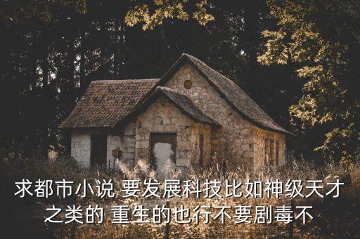 求都市小說 要發(fā)展科技比如神級天才之類的 重生的也行不要劇毒不