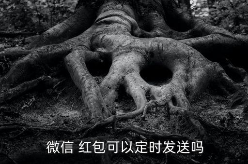  微信 紅包可以定時(shí)發(fā)送嗎