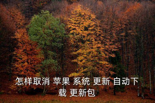 蘋果刪除系統(tǒng)自動(dòng)更新,蘋果手機(jī)怎么刪除系統(tǒng)更新?