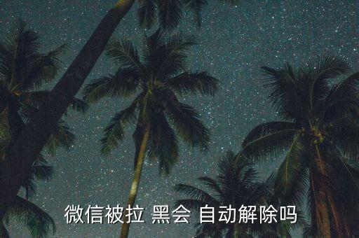 微信拉黑會(huì)自動(dòng)刪除嗎,微信好友被拉黑怎么辦?