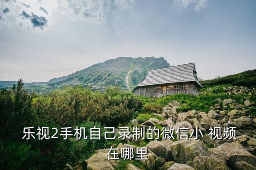  樂視2手機自己錄制的微信小 視頻在哪里