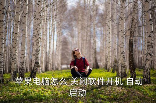  蘋(píng)果電腦怎么 關(guān)閉軟件開(kāi)機(jī) 自動(dòng)啟動(dòng)