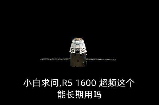 小白求問,R5 1600 超頻這個能長期用嗎