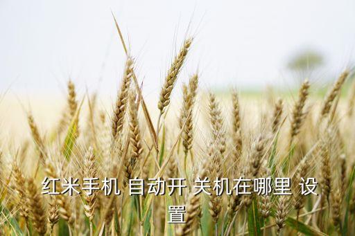 紅米4s自動(dòng)開關(guān)機(jī)怎么設(shè)置方法,關(guān)機(jī)時(shí)間表和關(guān)機(jī)鬧鐘