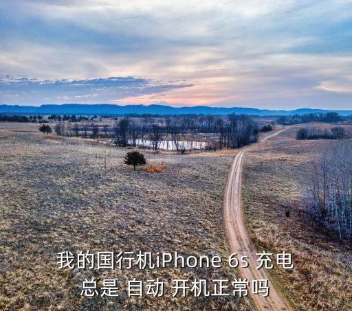 我的國(guó)行機(jī)iPhone 6s 充電總是 自動(dòng) 開(kāi)機(jī)正常嗎
