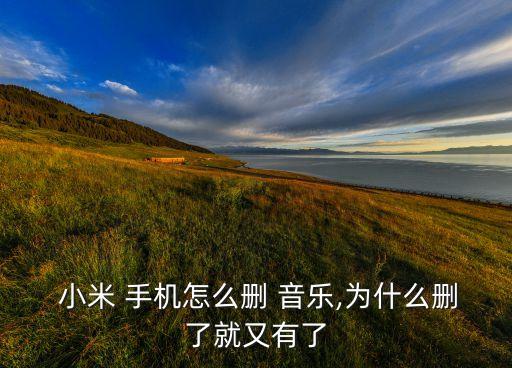  小米 手機(jī)怎么刪 音樂,為什么刪了就又有了