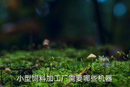 小型飼料加工廠需要哪些機(jī)器