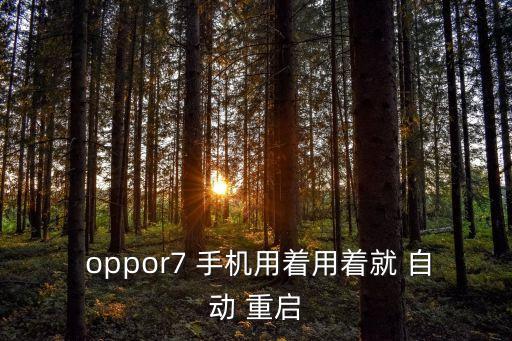 oppor7手機(jī)自動(dòng)重啟,雙清步驟如下:先備份數(shù)據(jù)再關(guān)機(jī)