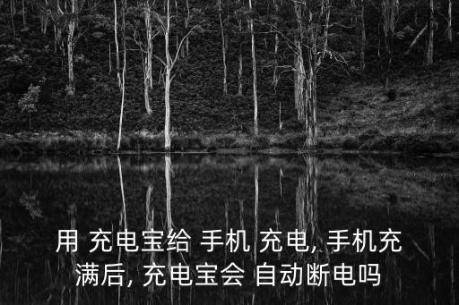 自動充電寶手機,手機充電寶充電先放電然后電池充電