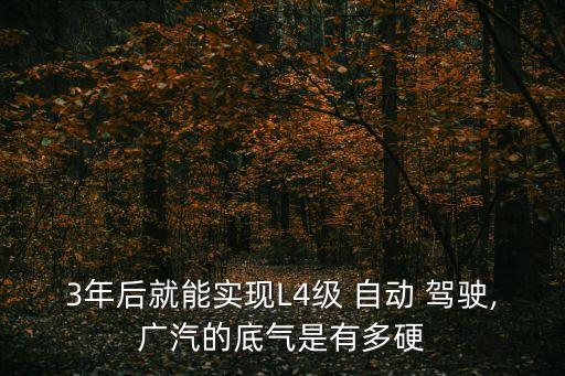 自動(dòng)駕駛多久能實(shí)現(xiàn),中國(guó)什么時(shí)候?qū)崿F(xiàn)-2駕駛?