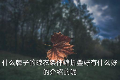 智能自動(dòng)疊衣服,衣架知多少?問(wèn)與答（15）