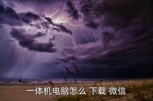 一體機(jī)電腦怎么 下載 微信