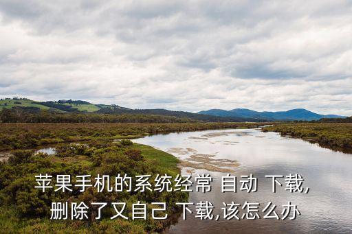 蘋果手機(jī)的系統(tǒng)經(jīng)常 自動 下載, 刪除了又自己 下載,該怎么辦