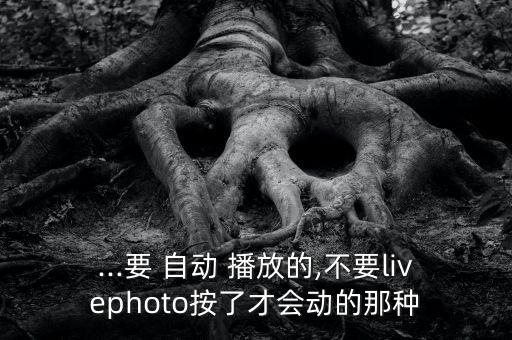 iphone自動(dòng)播放的桌面,無(wú)需按壓即可設(shè)置動(dòng)態(tài)壁紙!