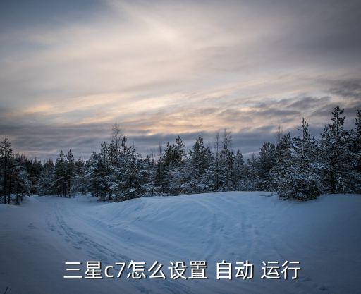 三星軟件自動運行,三星手機啟動設(shè)置軟件自啟動方式:請稍等
