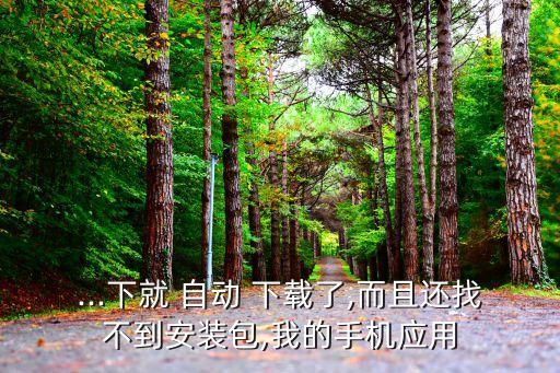 應(yīng)用自動下載安裝包,手機(jī)設(shè)置自動卸載安裝包如何卸載和恢復(fù)