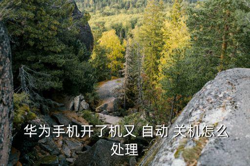  華為手機開了機又 自動 關(guān)機怎么處理