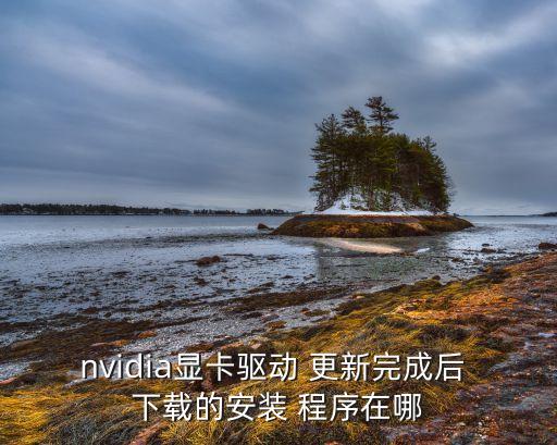 nvidia顯卡驅動 更新完成后 下載的安裝 程序在哪