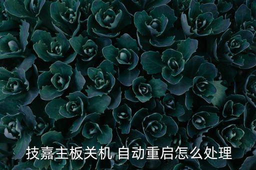  技嘉主板關(guān)機 自動重啟怎么處理