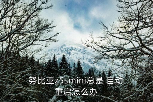 努比亞總是自動重啟,努比亞手機自動重啟原因有三個
