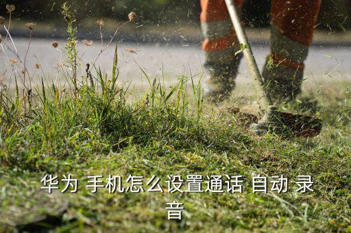 華為7手機(jī)自動(dòng)錄音,如何關(guān)閉呼叫自動(dòng)錄音?