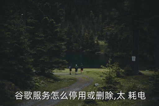  谷歌服務怎么停用或刪除,太 耗電