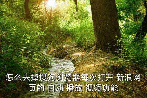 禁止新浪視頻自動播放,點擊微博界面即可設(shè)置視頻自動播放
