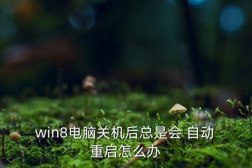  win8電腦關(guān)機(jī)后總是會(huì) 自動(dòng) 重啟怎么辦