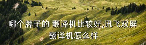 語言自動翻譯機,四大常用翻譯工具助你翻譯文字