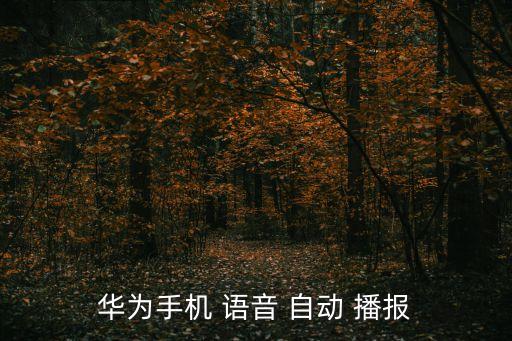 短信自動語音播報,手機(jī)語音播報如何取消接吻?!