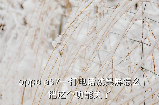 a57怎么自動橫屏關了,手機突黑屏怎么辦?