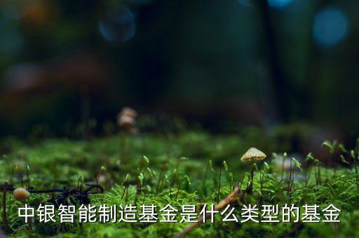 智能制造etf基金怎么樣呢，怎么買中銀智能制造001476
