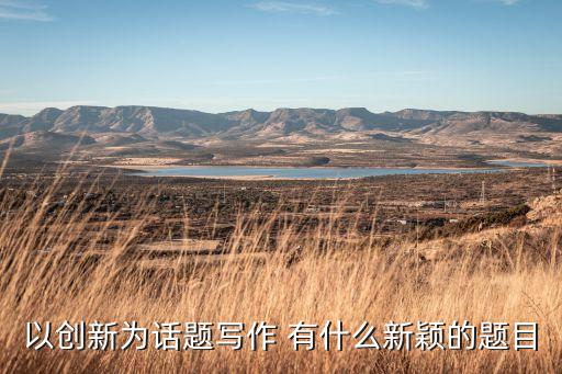 以創(chuàng)新為話題寫作 有什么新穎的題目